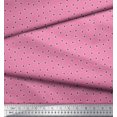 thumbnail image 2 of Soimoi Cotton Poplin Fabric Cosmos Floral Printed Fabric 1 Yard 56 Inch Wide, 2 of 3