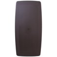 thumbnail image 2 of 5.5-Foot Brown Rattan Plastic Folding Table, 2 of 4