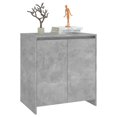 thumbnail image 2 of vidaXL Sideboard Concrete Grey 70x41x75 cm Engineered Wood, 2 of 5