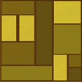 thumbnail image 1 of Ahgly Tapis d'Intérieur Lavable en Machine Carré Transitionnel Brun Bronze Foncé, 5 Pieds Carré, 1 of 7