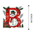 thumbnail image 4 of Bdday 26 Letters Christmas Tree Decoration Pendant Christmas Tree Ornaments Personalized DIY Christmas Ornaments Christmas Decoration Xmas Tree Hanging Decor Feature, 4 of 4