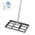 thumbnail image 1 of VEVOR 10x17in Lawn Leveling Rake 78in Adjustable Handle for Yard Heavy Duty Golf Court, 1 of 9