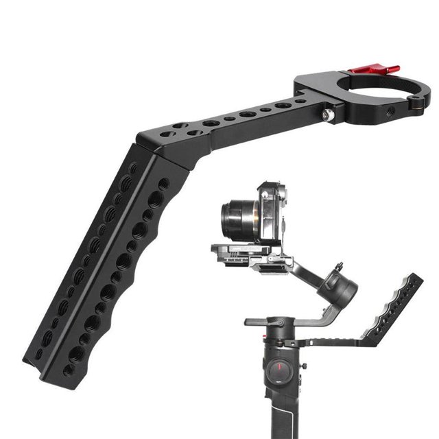 pitrice Camera Gimbal Stabilizer Handheld Multifunction Auto Balance Anti-shake Aluminum Alloy Sturdy for Hand Grip Accessory
