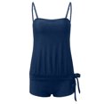 thumbnail image 4 of EGNMCR Bikini Set Women's Two Piece Set Swimsuits Solid Swimwear Beachwear, 4 of 4