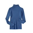 thumbnail image 4 of Yuyuzo Sweaters for Women Long Sleeve Turtlenecks Ribbed Knit Comfy Slim Fitted Basic Pullover Tops, 4 of 5