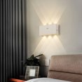 thumbnail image 3 of Loewten Battery Operated Wall Sconce Modern Home Decor Warm Light White, 3 of 7