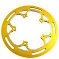thumbnail image 1 of Protection de Plateau de Vélo pour BCD 130mm 50-54T Plateau Simple en Alliage d'Aluminium, 1 of 6