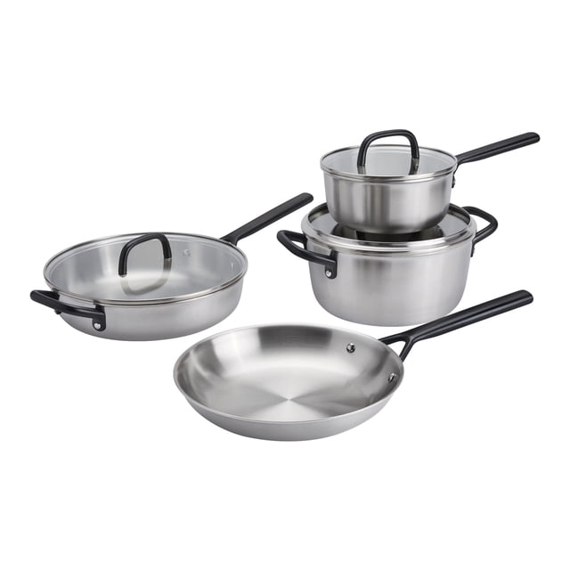 ZWILLING Milano Stainless Steel 7 Piece Stainless Steel Cookware Set