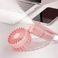 thumbnail image 4 of Convenient and Portable Misting Fan Handheld Mini Mister Neck Desk Fan 4 Speeds, 4 of 4