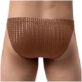 thumbnail image 4 of Wolfast String pour Homme sous-Vêtements Aguichant Homme Décontracté Mode Uni Aguichant sous-Vêtements String Rehausse-Fesses Respirant Caleçons Courts String pour Homme sous-Vêtements Aguichant, 4 of 9