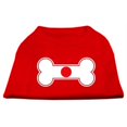 thumbnail image 1 of Bone Shaped Japan Flag Screen Print Shirts Red L (14), 1 of 1