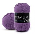 thumbnail image 1 of Mary Maxim Maximum Value Violet Acrylic Yarn for Crocheting, Knitting 474 Yds, Medium Violet, 1 of 4