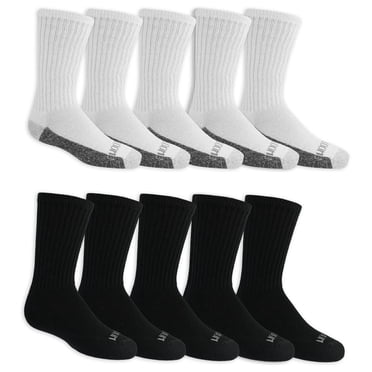 Chaussettes Fruit of the Loom Boys Dual Defense (lot de 10)