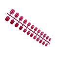 thumbnail image 4 of 24 Pack Macaroon Solid Colorful Press on Nails Artificial DIY Durable French Graceful Colorfast Acrylic Nail for Manicure Salons 15, 4 of 8