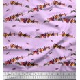 thumbnail image 1 of Soimoi Cotton Duck Fabric Colorful Bird Print Sewing Fabric Yard 56 Inch Wide, 1 of 3