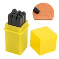 thumbnail image 3 of Carbon Steel 3Mm Numbers Punch Metal Stamp Craft Tool Kit With Case(Numbers),Letter Number Stamp, 3 of 9