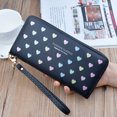 thumbnail image 4 of Porte-monnaie pour Femme Grande Capacité Polyvalent Cœur Mode Porte-Cartes Pochette Pochette, 4 of 4
