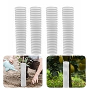 Birdeem Small Cat Tree, Plant Protectors From Animals, Corrugated Tree Guards,Pp Tree Trunk Protectors,Tree Bark Protector Tube Wraps To Saplings Plants From Deer Cats Rodents Mowers