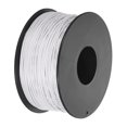 thumbnail image 1 of Uxcell 28AWG Stranded Wire Hookup 50M/164ft White, Electrical Wire UL1007 Spool, 1 of 6