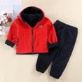 thumbnail image 3 of Cameland Ensemble de Mode pour Enfants Filles et Garçons, Hauts Décontractés à Manches Longues, Col Rond, Boutons, Ensembles de Pantalons Longs Imprimés, 3 of 6