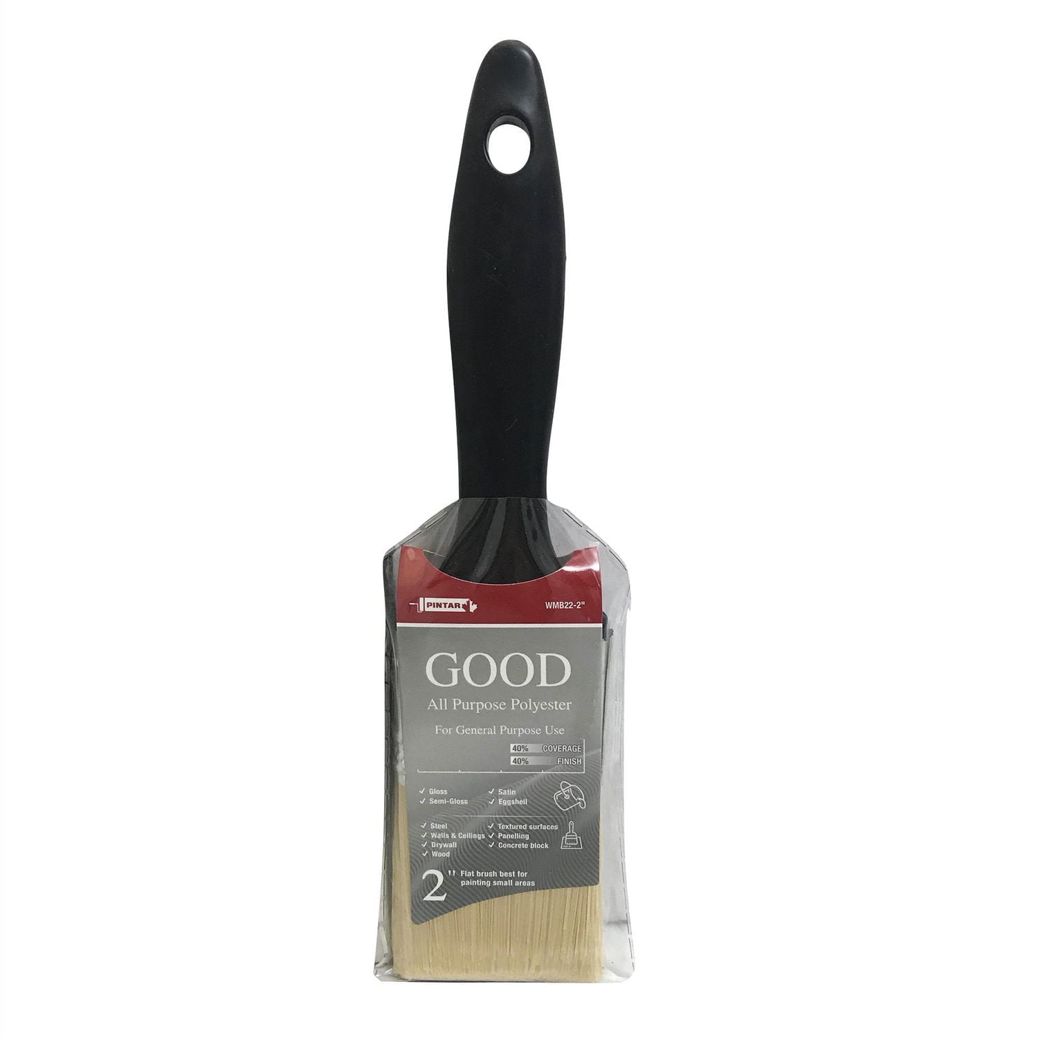 Pinceau droit Good de Pintar Manufacturing Corp. de 2 po