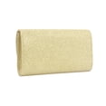 thumbnail image 3 of EeaseCA Sac de Soirée Sac à Main Mariage Fête Sac à Message Pochette Sac à Main Sac à Chaîne Simple pour Femmes Dames (Doré), 3 of 8