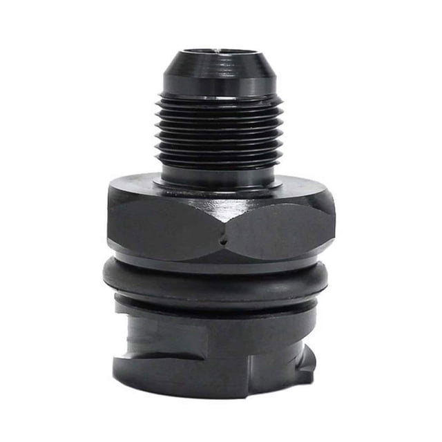 Decodeary Bouchon d'Huile en Aluminium Noir Audacieux AN10 LSX LS1/LS6/LS2/LS2/LS3/LS7 Easy 1Set