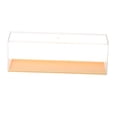 thumbnail image 3 of Langgg Clear Storage Box Clear Display Case for Action Figurines Figure Green Small Model Yellow 30x7.8x10.5cm, 3 of 6