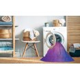 thumbnail image 2 of Ahgly Tapis Rectangulaire Lavable en Machine Intérieur Transitionnel Violet, 6 Pieds x 9 Pieds, 2 of 7