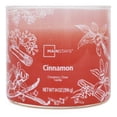 thumbnail image 2 of Mainstays 3-Wick Textured Wrapped Cinnamon Scented Candle, 14 oz, 2 of 6