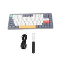 thumbnail image 2 of Keyboard Mechanical Keyboard 2.4G BT5.0 Type C 3 Modes RGB Lighting Effect Wireless Keyboard for Office, 2 of 7