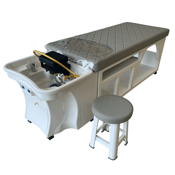 Gen'C Béauty Professional Premium Shampoo and Head Spa Station/Head SPA Bed with Water Circulation