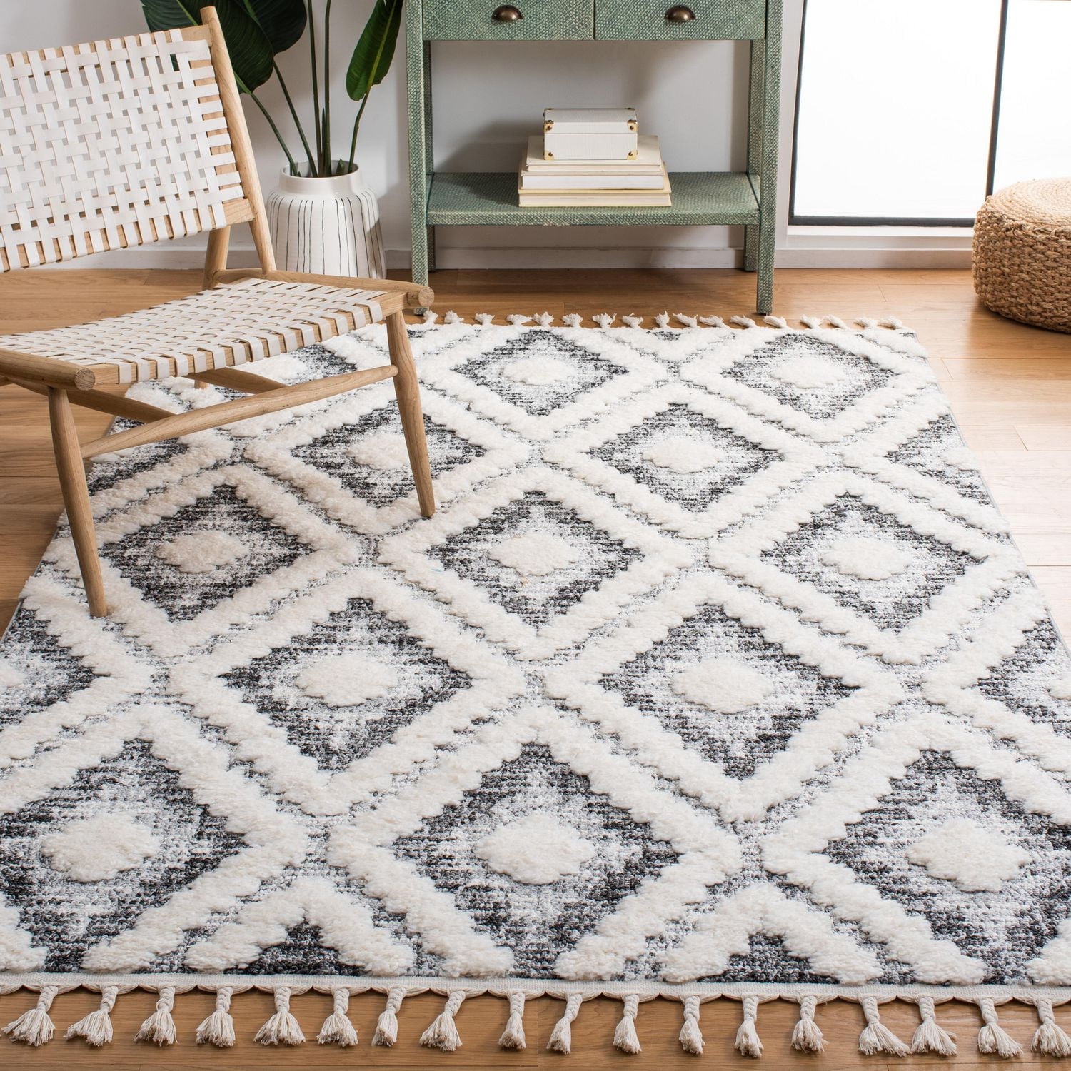 SAFAVIEH Moroccan Kensington Tapis Géométrique