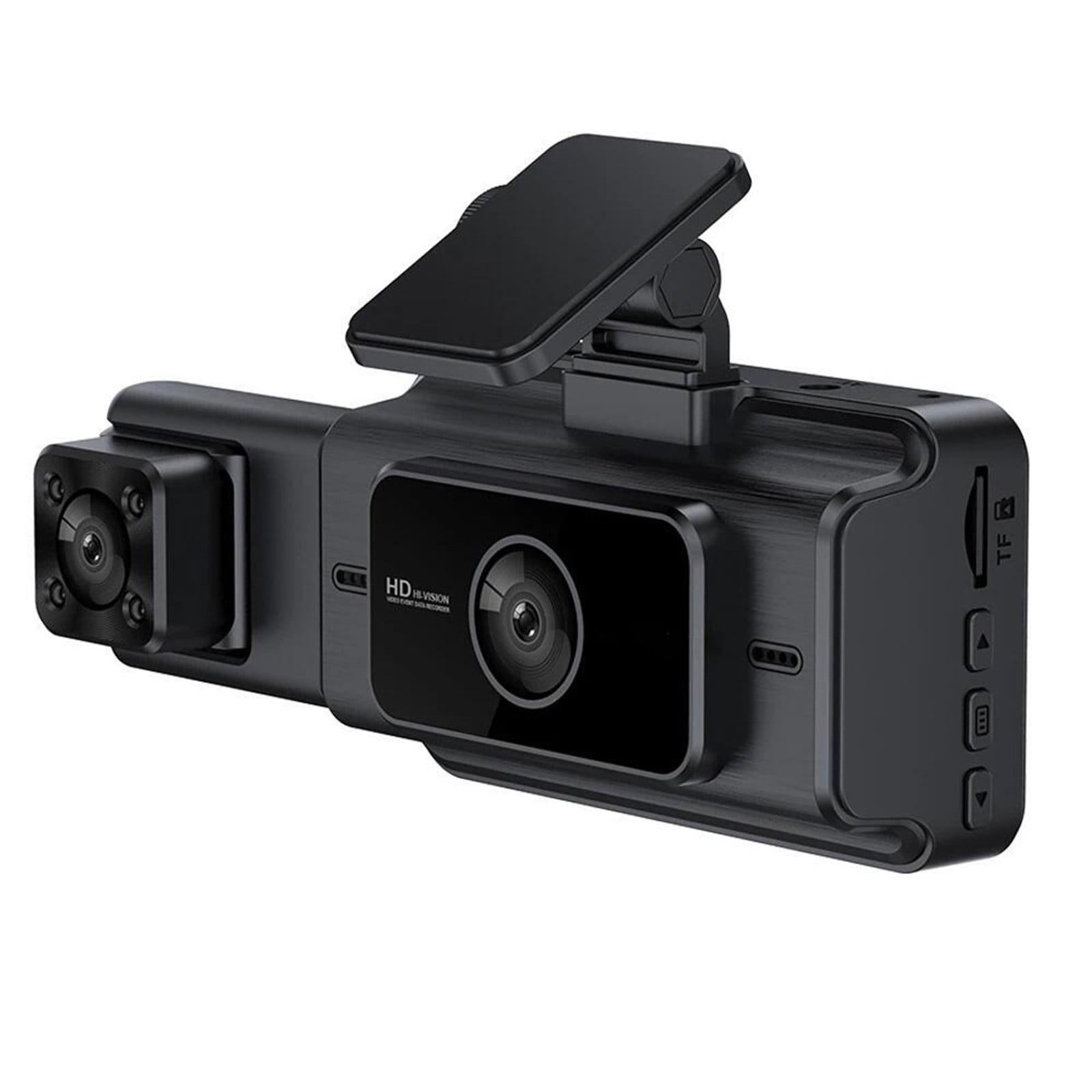 Kieccall Dash Cam Front & Inside 1080P FHD - IR Night Vision Car Driving Recorder, WiFi APP Control & Gravity Induction, 32G Card For Instant Storage