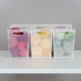 thumbnail image 3 of Sterilite Étagère Moyenne Rangement à Domicile Organisation Contenant en Plastique, Lot de 6, Transparent, 3 of 6