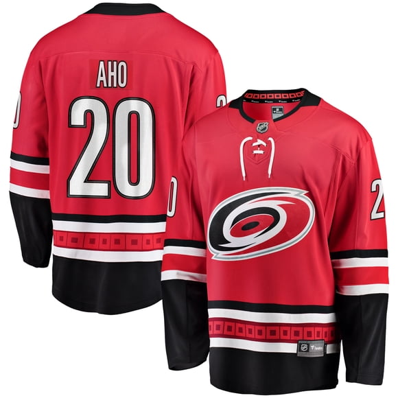 Sebastian Aho Carolina Hurricanes NHL Fanatics Breakaway Home Jersey, Medium