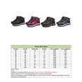 thumbnail image 2 of Woobling Espadrilles pour Femmes à Enfiler Bottes de Randonnée Confort Chaussures de Marche Plateforme Espadrilles de Randonnée Hommes Antidérapantes Sport Rose Rouge 11.5, 2 of 9