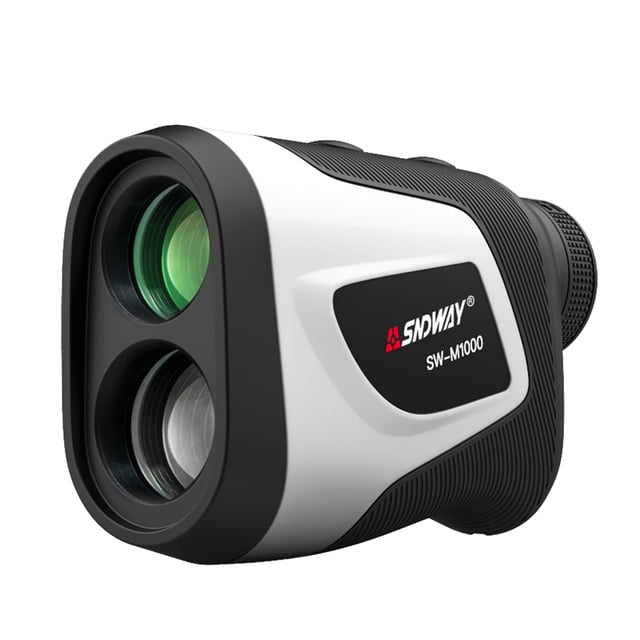 3~1000M High Distance Meter 6X Magnification Outdoor Digital Telescope Ruler Handheld Rangefinder With Trajectory Compensation Flag Pole Lock Function