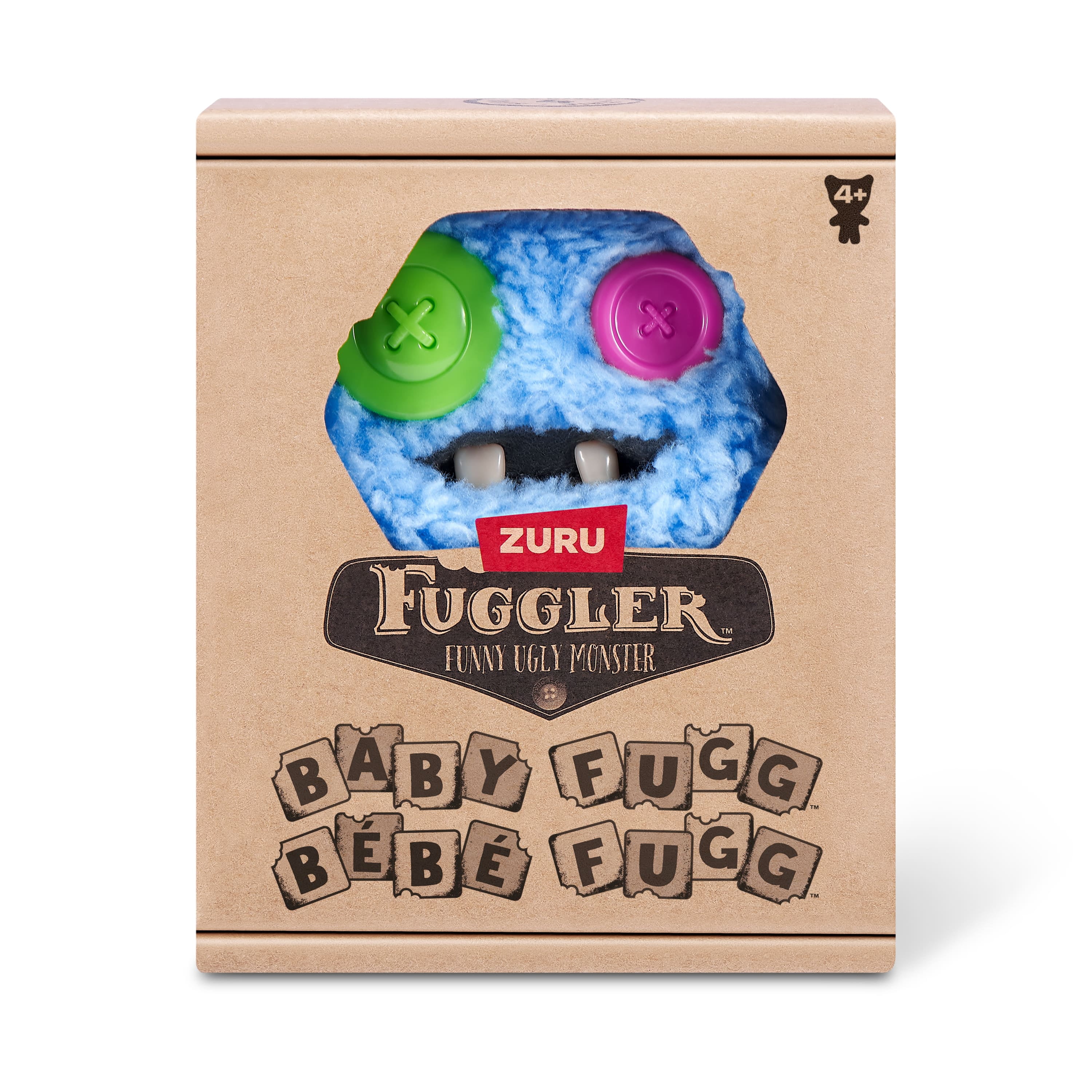 Fuggler Baby Fuggs 3,5 pouces Série 4 de ZURU, Funny Ugly Monster Jouet en peluche