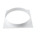 thumbnail image 1 of Raccord de Conduit d'Aération Bride Droite Tuyau de Ventilation Outils de Conduites en Plastique, 1 of 9