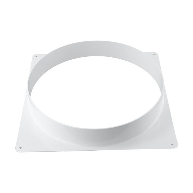Raccord de Conduit d'Aération Bride Droite Tuyau de Ventilation Outils de Conduites en Plastique