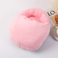 thumbnail image 5 of Pink Compressible Usb Electric Foot Warmer Plush Heating Pad For Indoor Use Winter Comfort Cold Feet Relief Portable Design Pink, 5 of 5