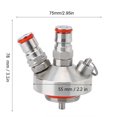 thumbnail image 2 of Distributeur de Robinet de Baril, Mini Distributeur de Vin et Bière en Acier Inoxydable Accessoires de Bière Fabriqué avec Expertise, 2 of 6