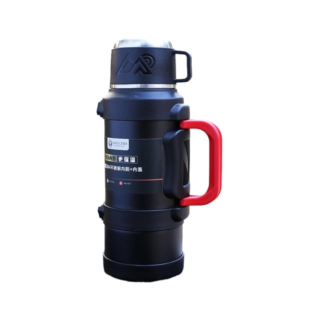 QualitChoice Insulated Technology Cup For Portable Hydration Solution Durable Stainless Steel Thermoss black 2.5L