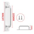 thumbnail image 1 of Aluminum Barn Door Handle Sliding Door Handle Kitchen Furniture Hardware Handle, 1 of 6