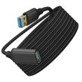 thumbnail image 2 of USB Extension Cable Widely Compatible High-speed Transmission Braided USB3.0 Male to Female Extension Line for Laptop, 2 of 8