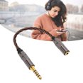 thumbnail image 4 of 4.4mm Male To 2.5mm Female Cable, Headphone Adapter Cable Transparent Sound Professional  For Headphones, 4 of 8