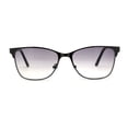 thumbnail image 3 of Mens 90s Fashion Metal Rim Rectangle Bifocal Light Sunglasses Reader Gunmetal +1.75, 3 of 4