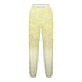 thumbnail image 5 of Pants for Women, Women Fashion Color Blocked Printed Drawstring Pants, 5 of 5