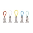 thumbnail image 4 of 5PCS Tea Towel Clips Cloth Hanging Metal Clips Hand Towel for Kitchen Bathroom Afternoon Tea Oven Mitt Pet, 4 of 7